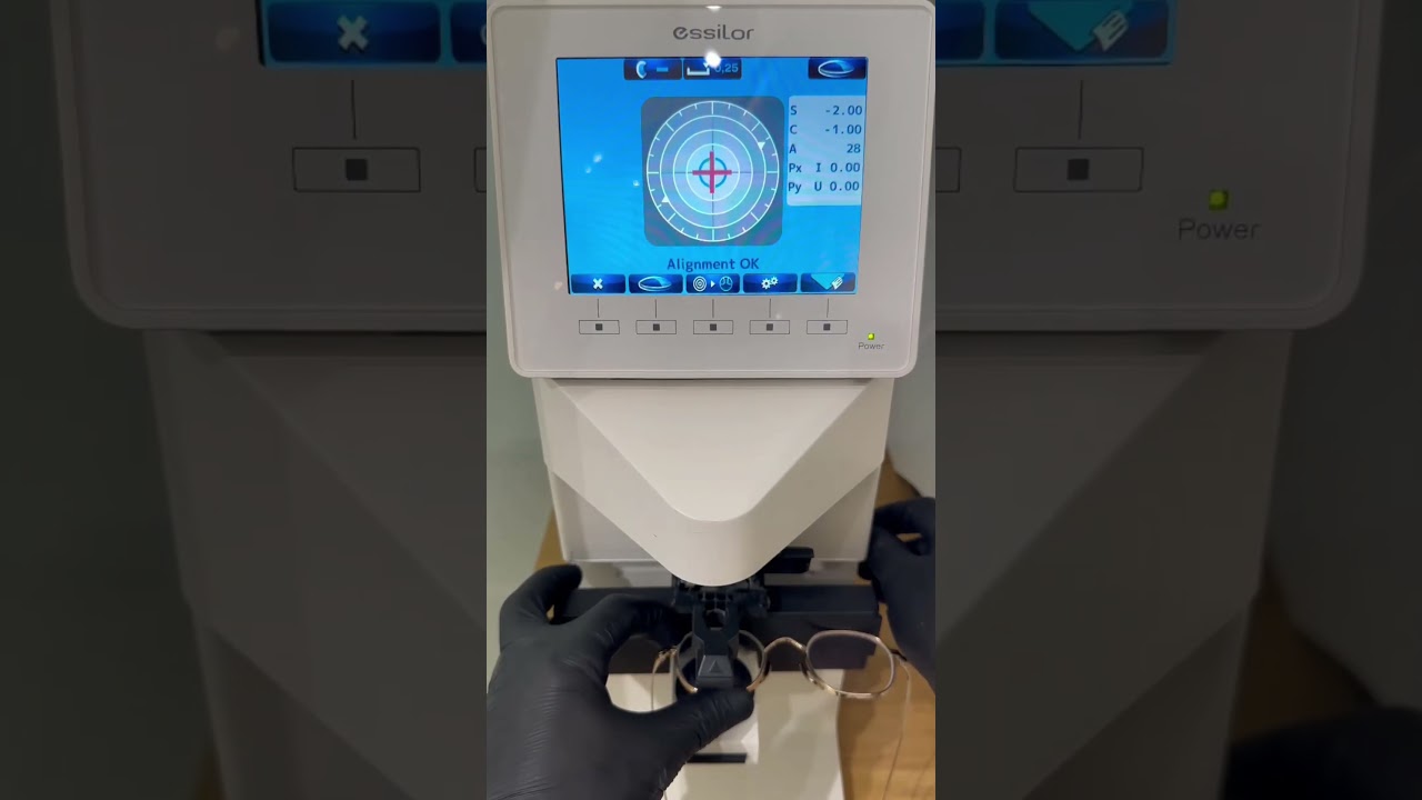 התקנת העדשות ובדיקת איכות